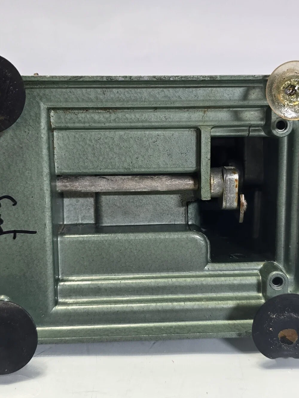 Vintage Betsy Ross Miniature Metal Sewing Machine As Is